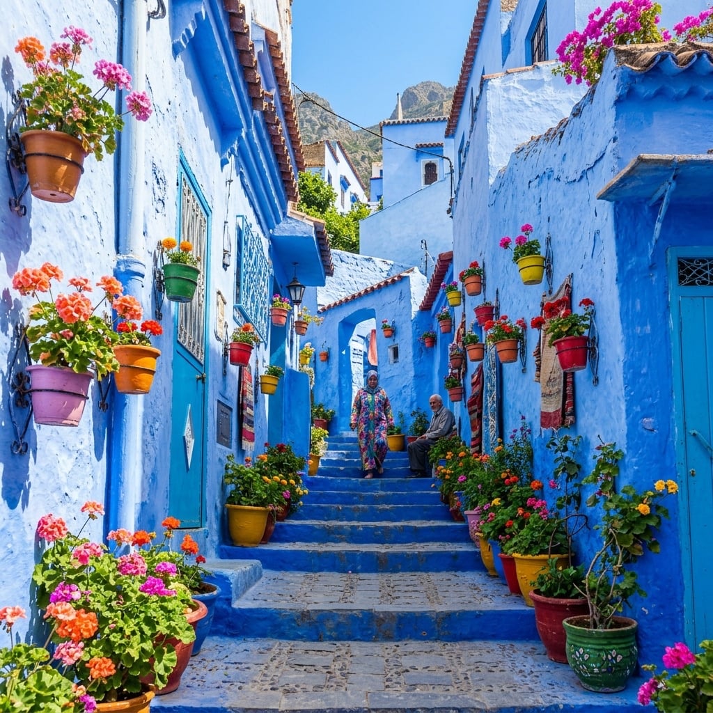CHEFCHAOUEN Cinematic Background